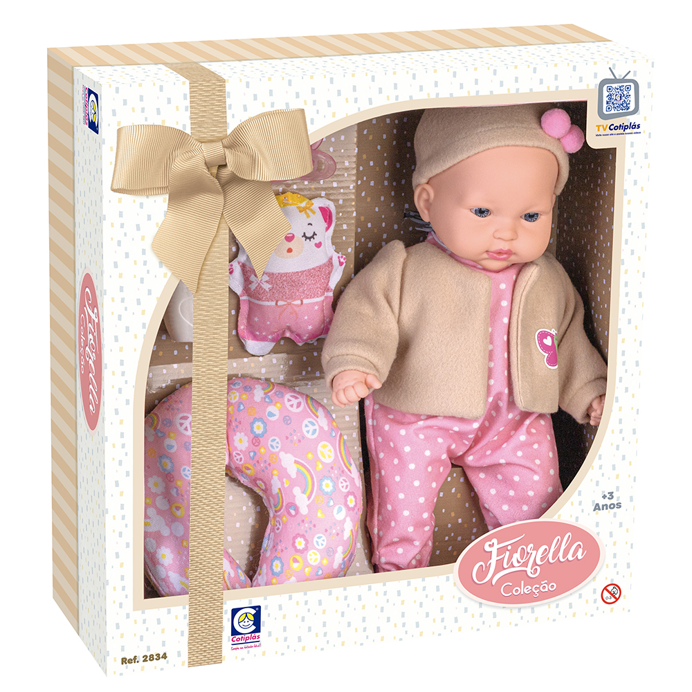 Boneca Colecao Fiorella Com Acessorios