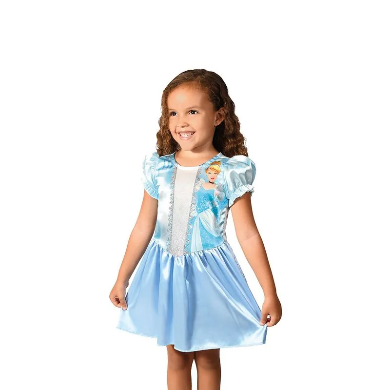 Fantasia Cinderela Infantil - Nova Brink - Tam P - Imagem 2