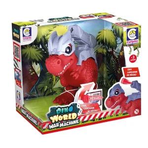 Boneco Dino World War Machine