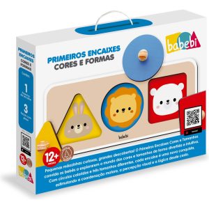 Primeiros Encaixes Cores E Formas - Babebi