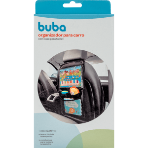 Organizador Para Carro C/ Compartimento P/ Tablet - Buba