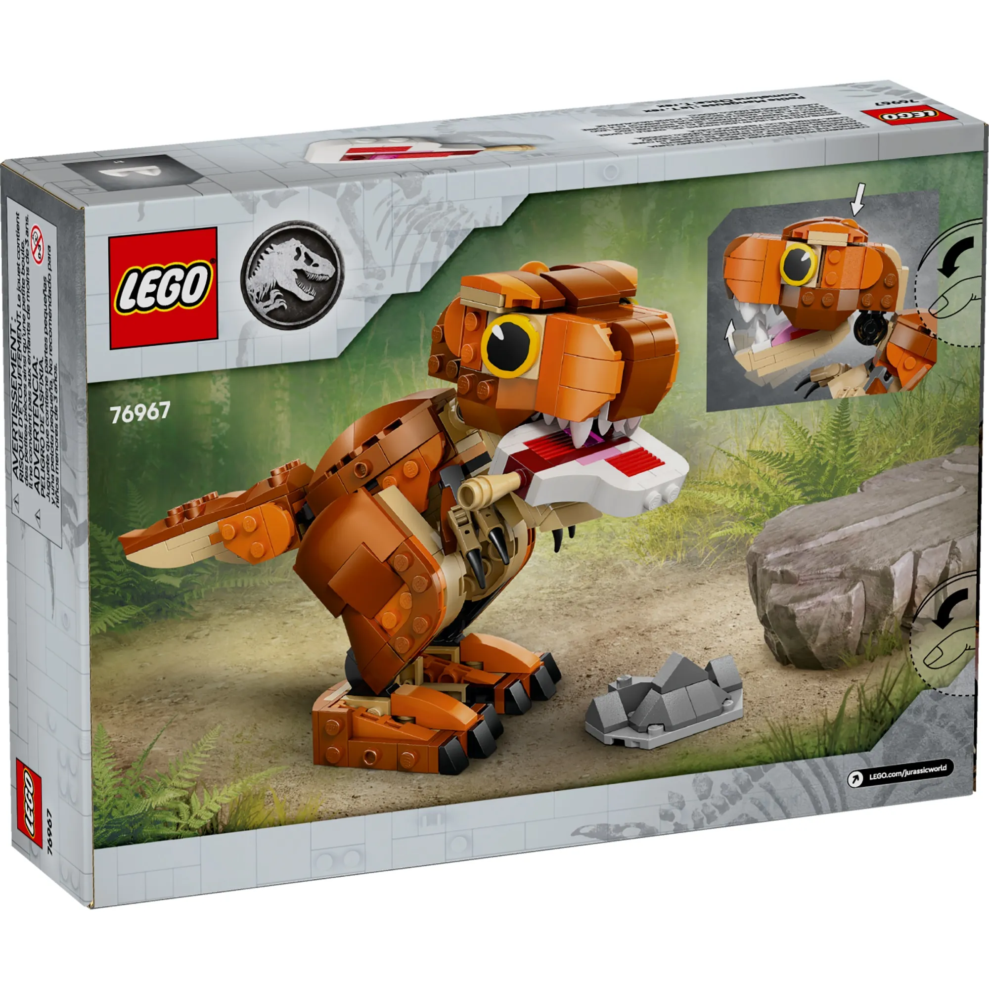 Lego® - Jurassic World - Pequeno Comilão: Trex - Imagem 3