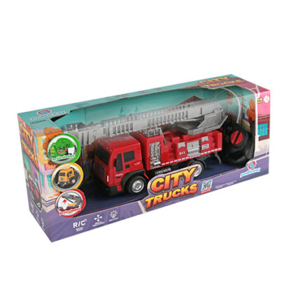 City Trucks Caminhão De Controle Remoto Bombeiro - Polibrinq - Imagem 2
