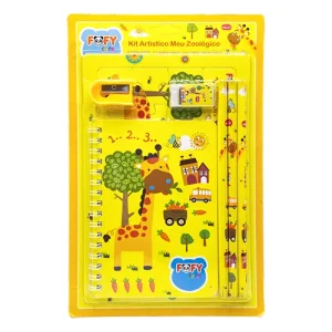 Kit Artistico Meu Zoologico 7 Pcs - Fofy