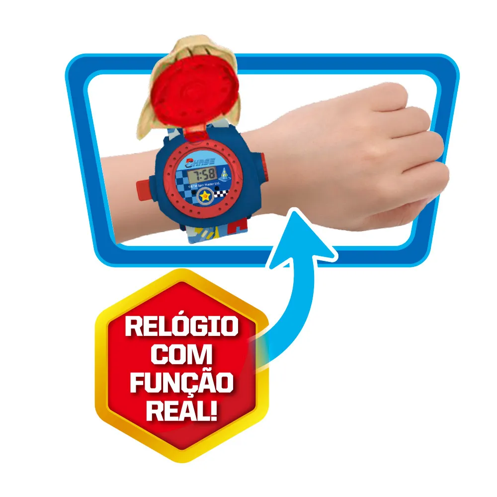 Relógio Projetor Patrulha Canina - Toyng - Imagem 2