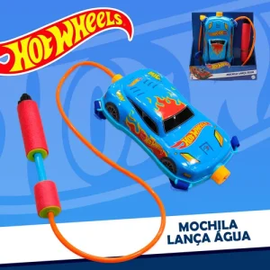 Mochila Lança Água Hot Wheels - Toyng