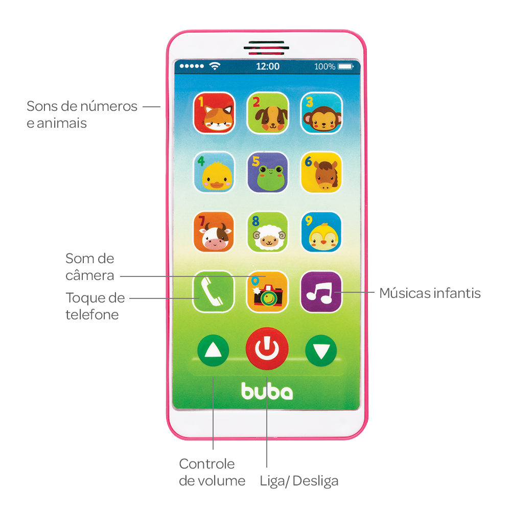 Baby Phone - Rosa Buba - Imagem 2