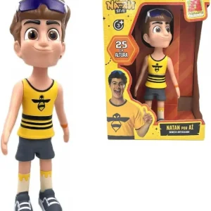 Boneco Vinil - Natan Por Ai - 25 Cm - Algazarra