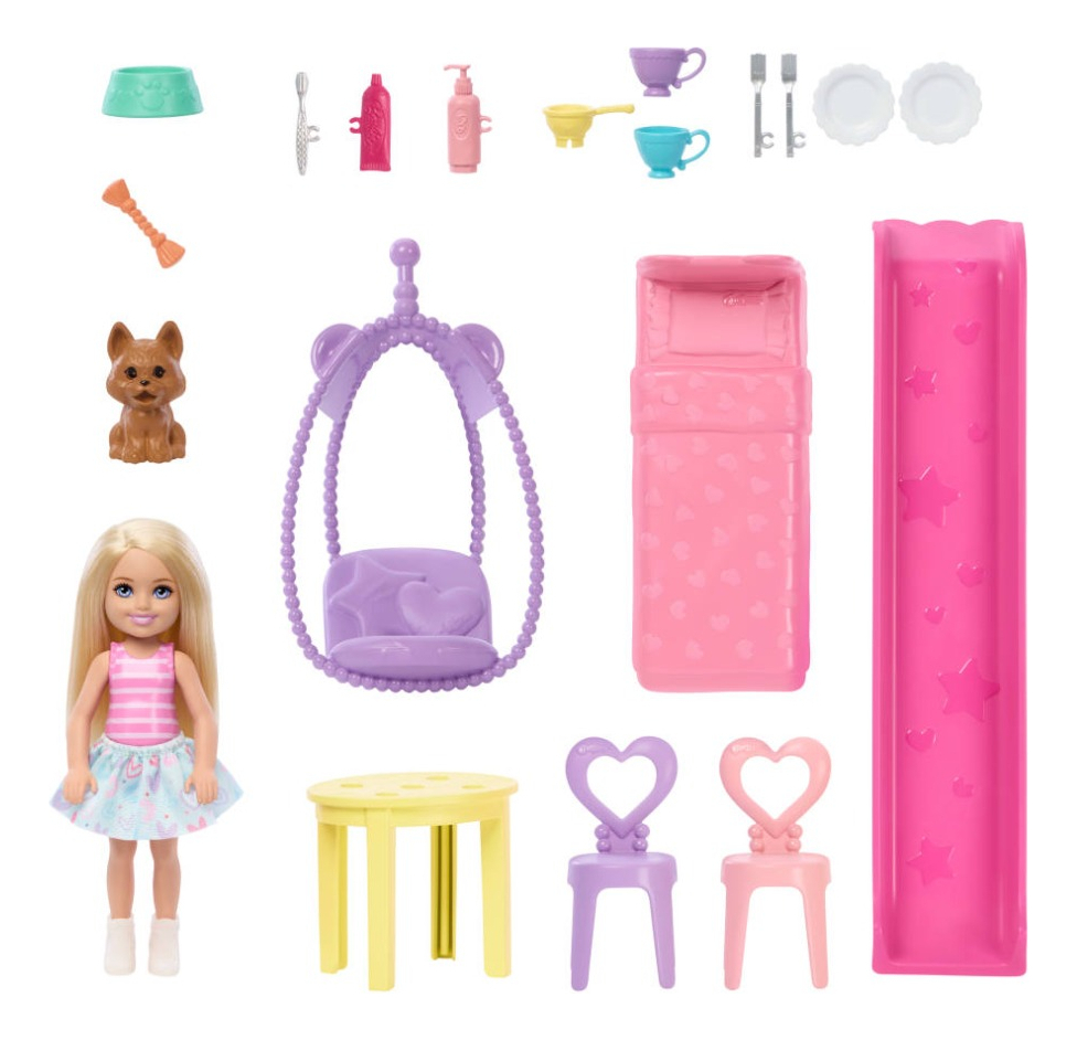 Barbie Casa De Bonecas Transformável Da Chelsea - Mattel - Imagem 8