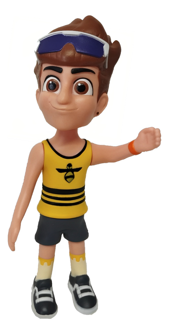 Boneco Vinil - Natan Por Ai - 25 Cm - Algazarra - Imagem 5