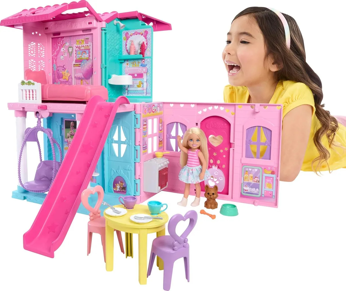 Barbie Casa De Bonecas Transformável Da Chelsea - Mattel