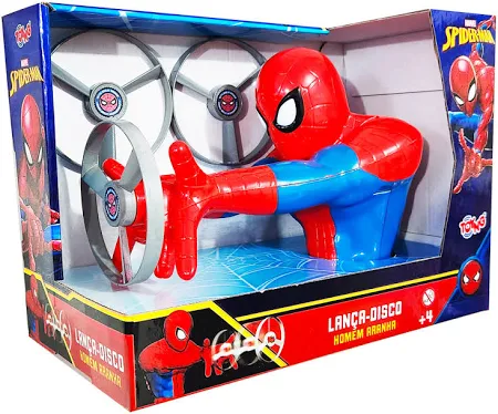 Lança Disco Homem Aranha - Toyng